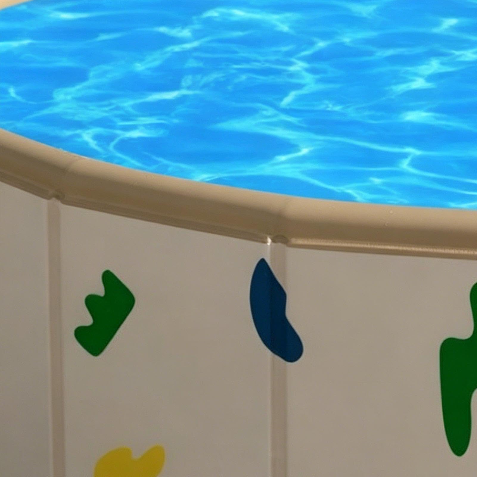 Kinderschwimmbecken, tragbar, rutschfest, Nicht aufblasbar | Rundes Wasserspaß-Planschbecken Für Kinder Im Sommer, Outdoor, Hinterhof, Garten, , Camping, Zuhause, , Mädchen,