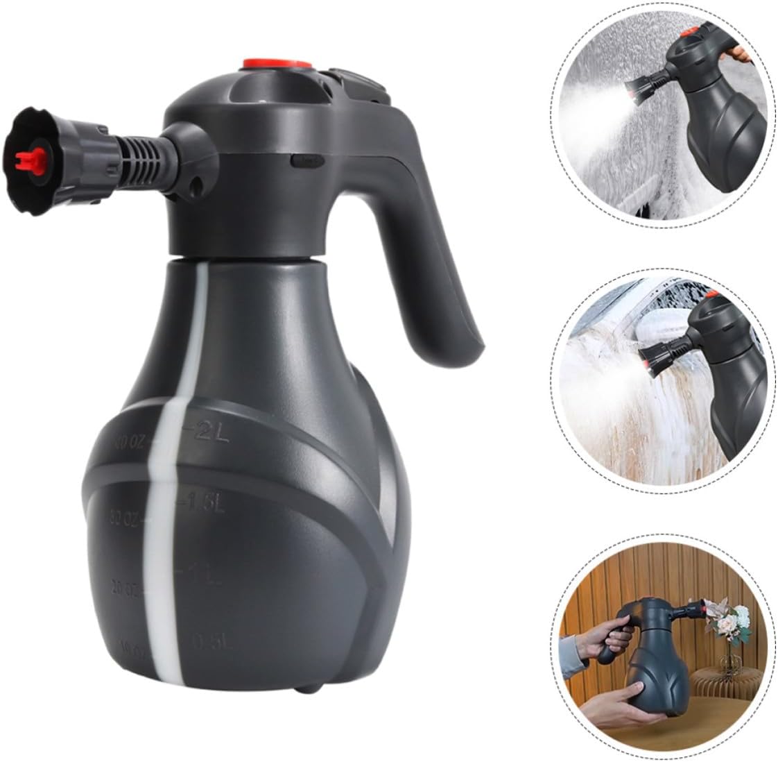 Cordless Electric Foam Sprayer Bottle for Car Cleaning and Gardening