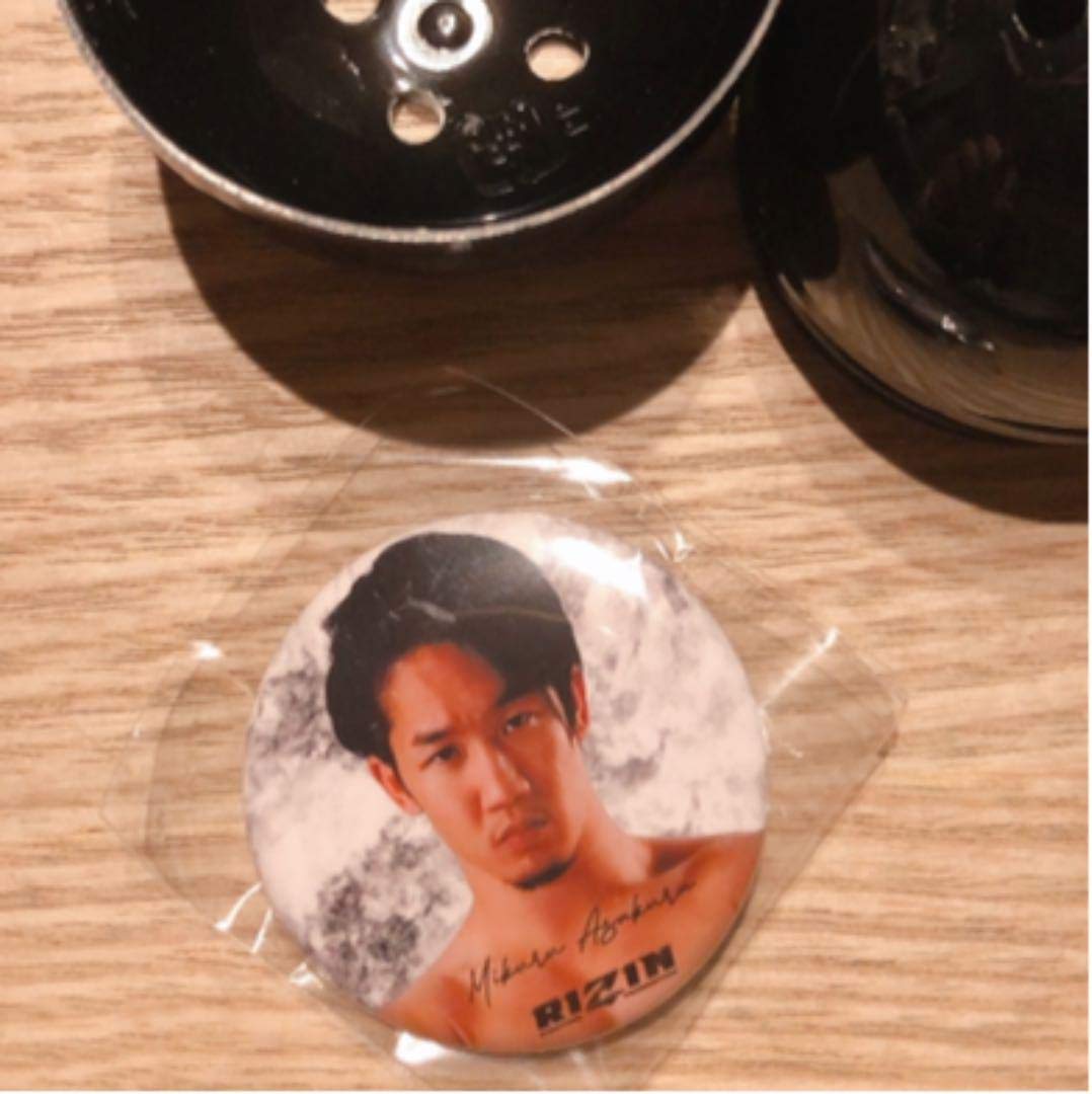 Amazon | 朝倉未来 RIZIN25 ガチャガチャ バッジ | バッジ