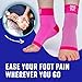 Bitly Plantar Fasciitis Compression Socks for Women & Men - Best Ankle Compression Sleeve, Nano Brace for Everyday Use - Provides Arch Support & Heel Pain Relief (Black, Medium)