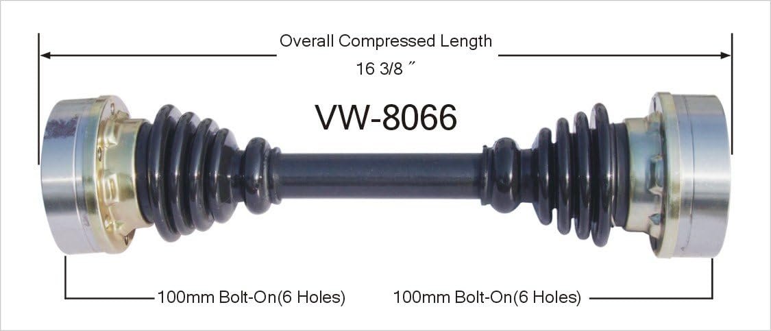 VW-8066 CV Axle Shaft