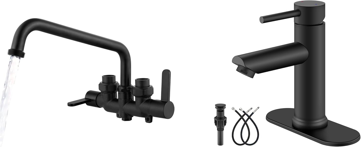 Aolemi Laundry Utility Sink Faucet Bathroom Faucet