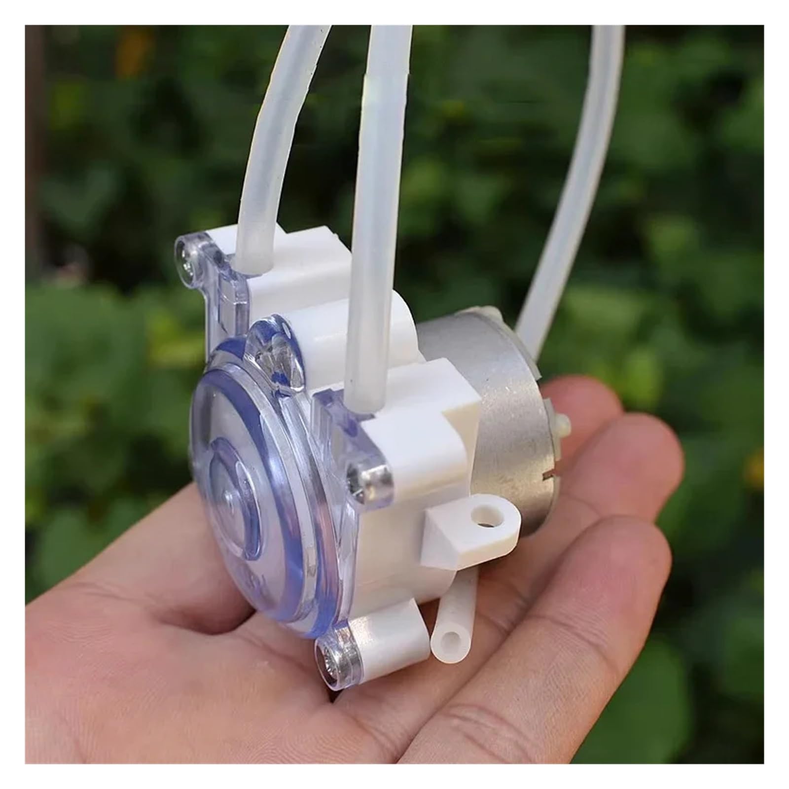 Peristaltic Pump, Peristaltic Pump DC 6V-12V Small Mini 500 Geared Motor Dosing Liquid Water Squeeze for Lab Ink Sampling