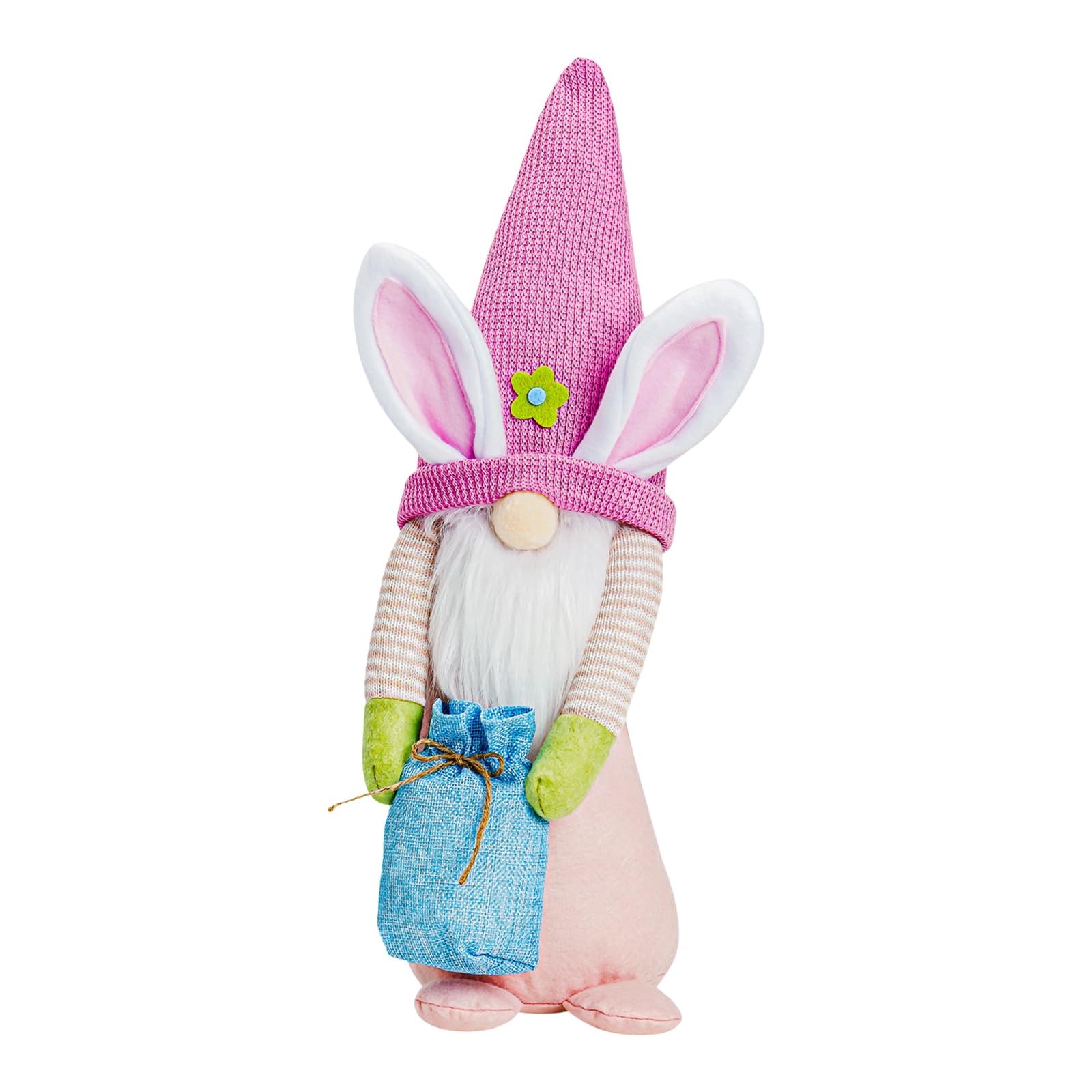 Snorvixre Stuffed Hare Toy Easter Hare Dwarf Doll Decoration for Childrens Room Decoration Holiday Tabletop Centerpieces Versatile Placement
