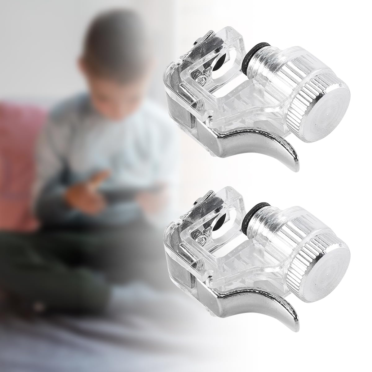 1 paire de manettes de jeu mobiles avec vis réglable pour téléphone portable PUBG