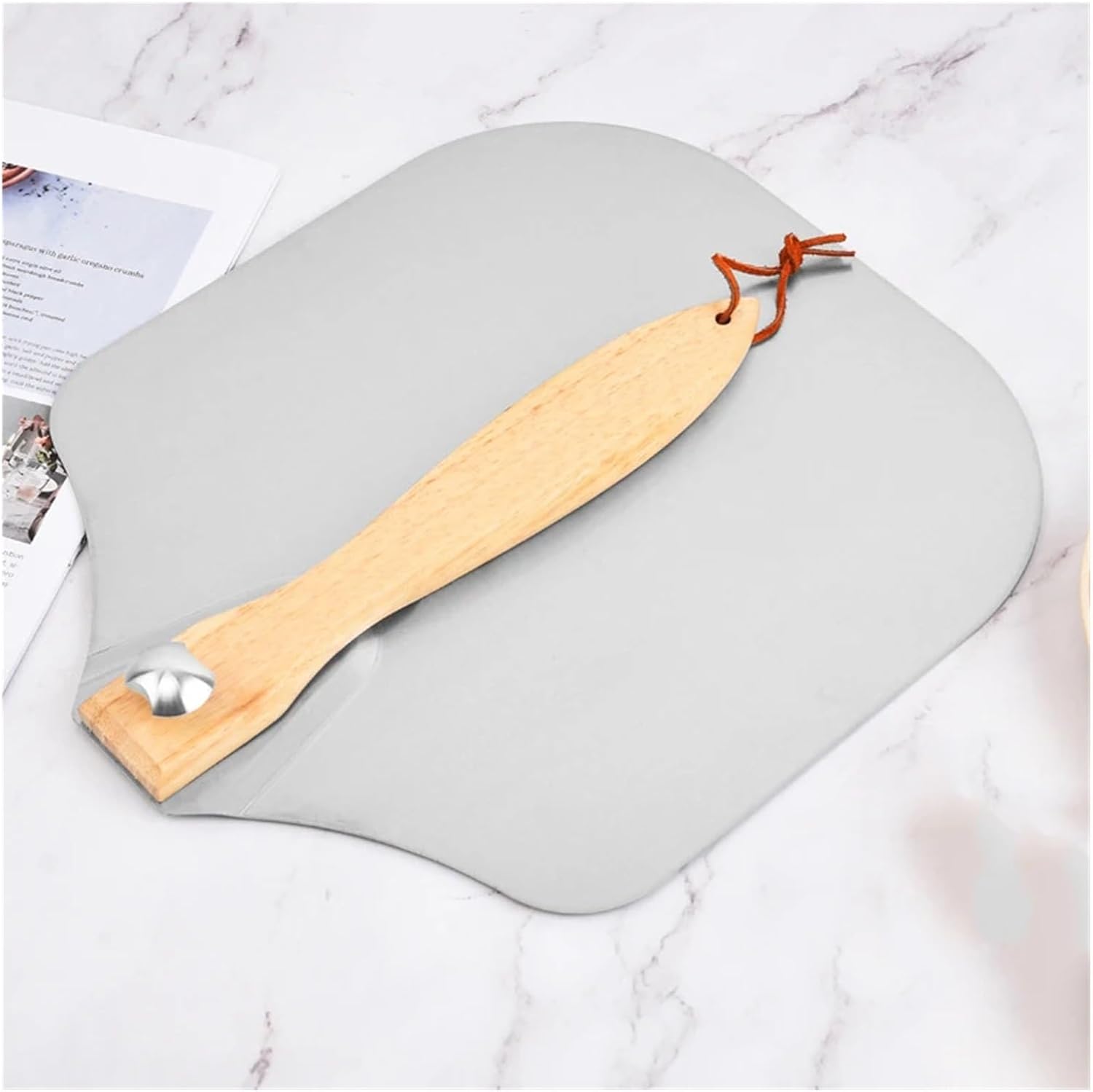 Big Pizza Perforated Shovel Paddle Short Handle For Oven Turning Peel Kitchen Tools Nonstick Baking