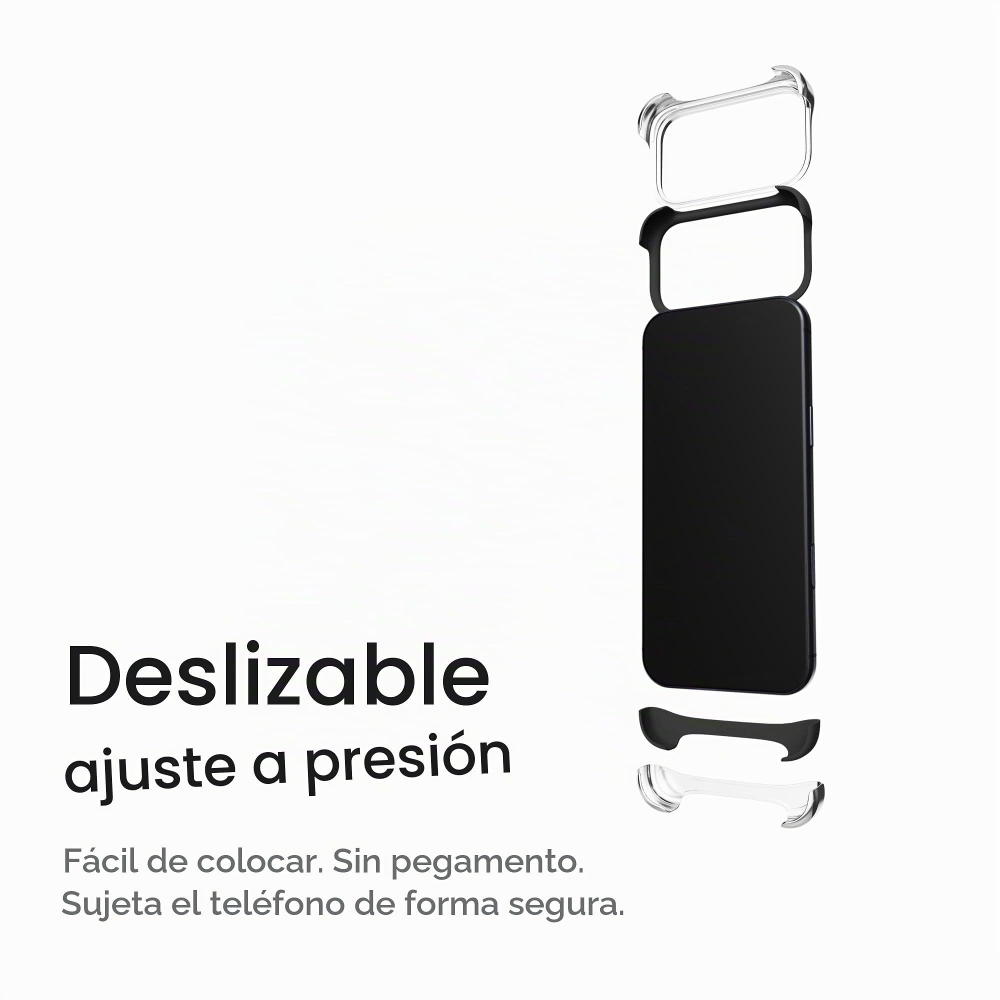 Arc Pulse Funda para iPhone 17 Pro (2025), diseño Minimalista, Aluminio aeroespacial y elastómero, protección y absorción de Impactos, Ajuste fácil 6.3”