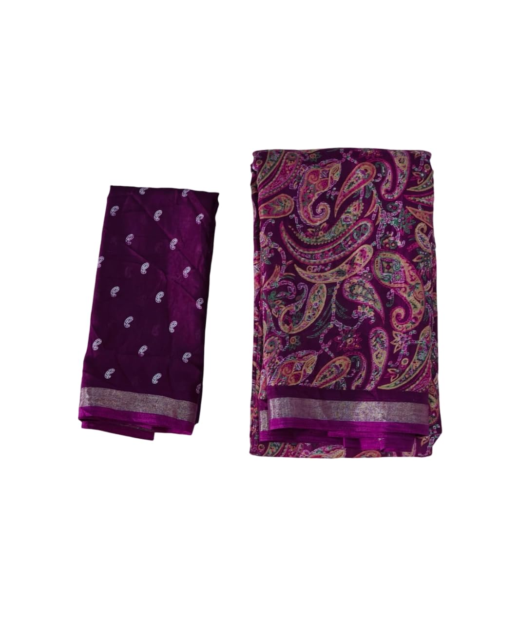 SHIRODHARI MULMUL COTTON SAREE WITH UNSTITCHED BLOUSE KHUSHI-picture-53