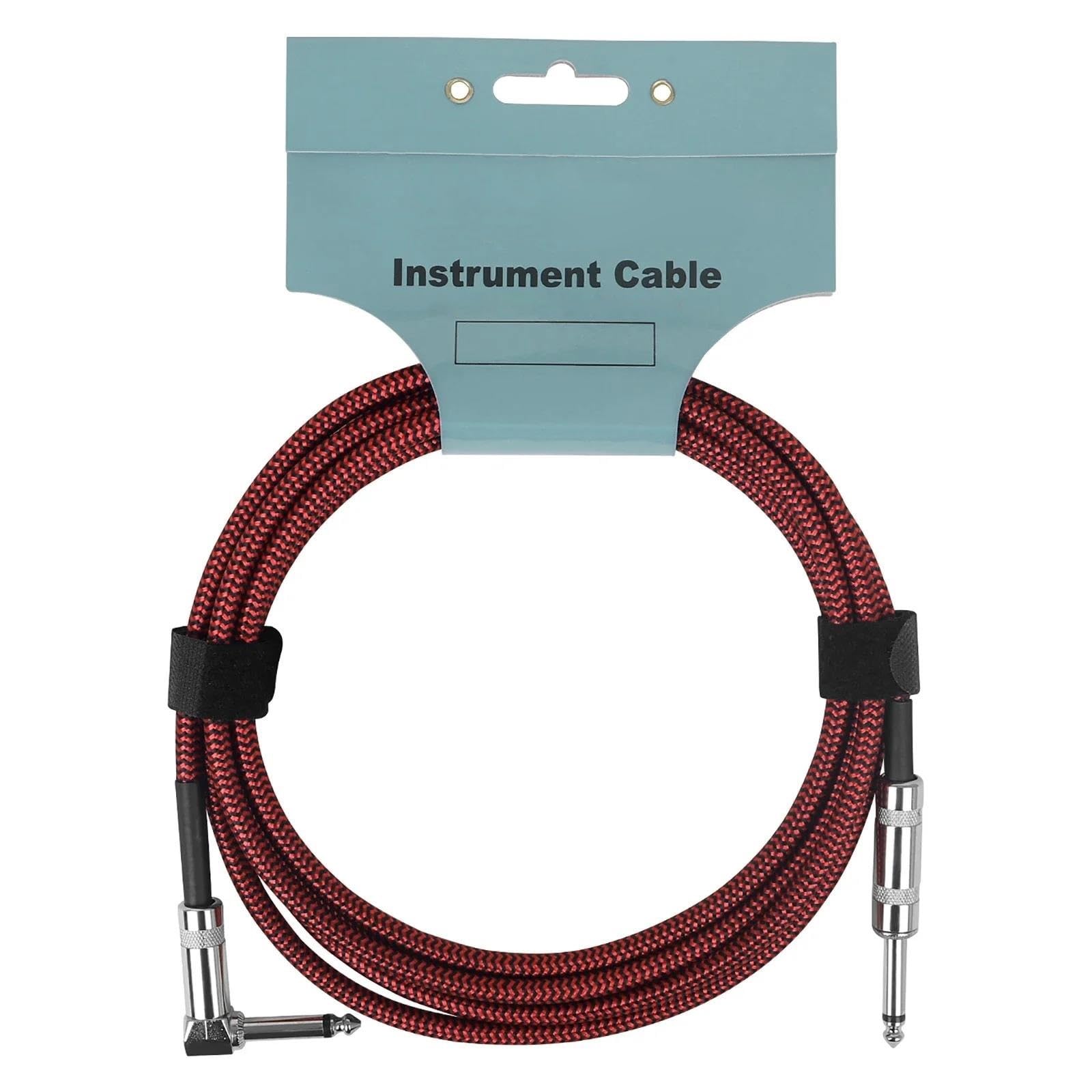 Cavo Audio Per Chitarra Cavi Per Chitarra Elettrica E Basso Linea Di Riduzione Del Rumore