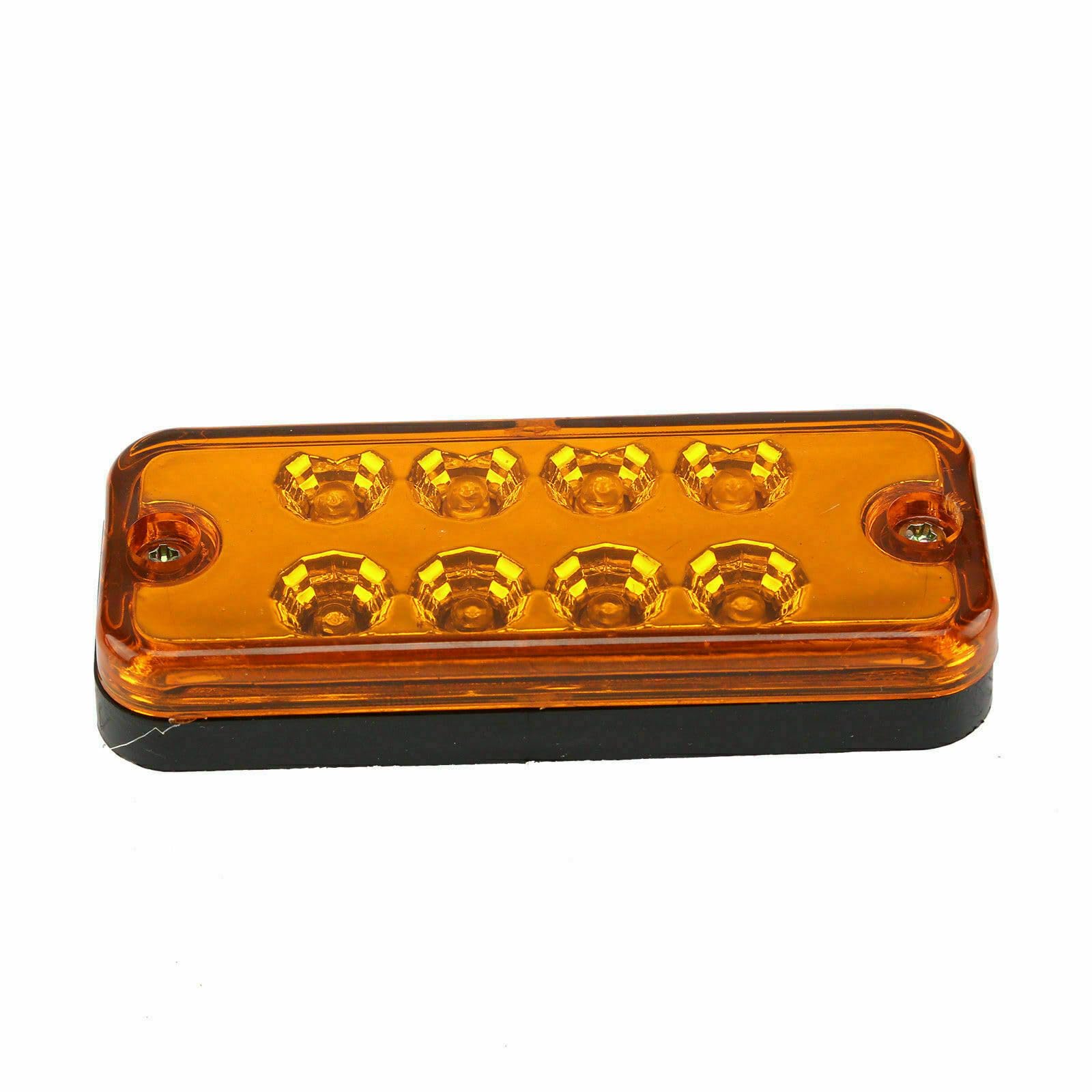 8x Feux De Gabarit Position Latéral 12-24V LED Orange Effet