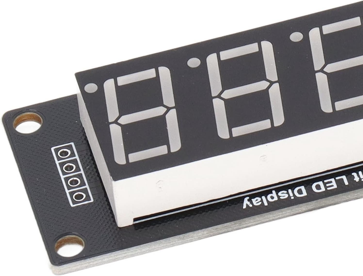 4Pcs LED Digital Display Module 4 Bits 7 Segments Clock Module 0.56 Inch (MRA172D Green)