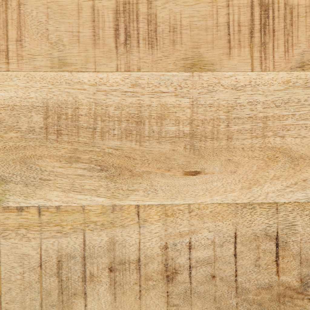 TV-Wandschrank 100x32x25 cm Massives Mangoholz | Wandmontage, Stauraum für Medien, Robustes Tropenholz, Pflegeleicht