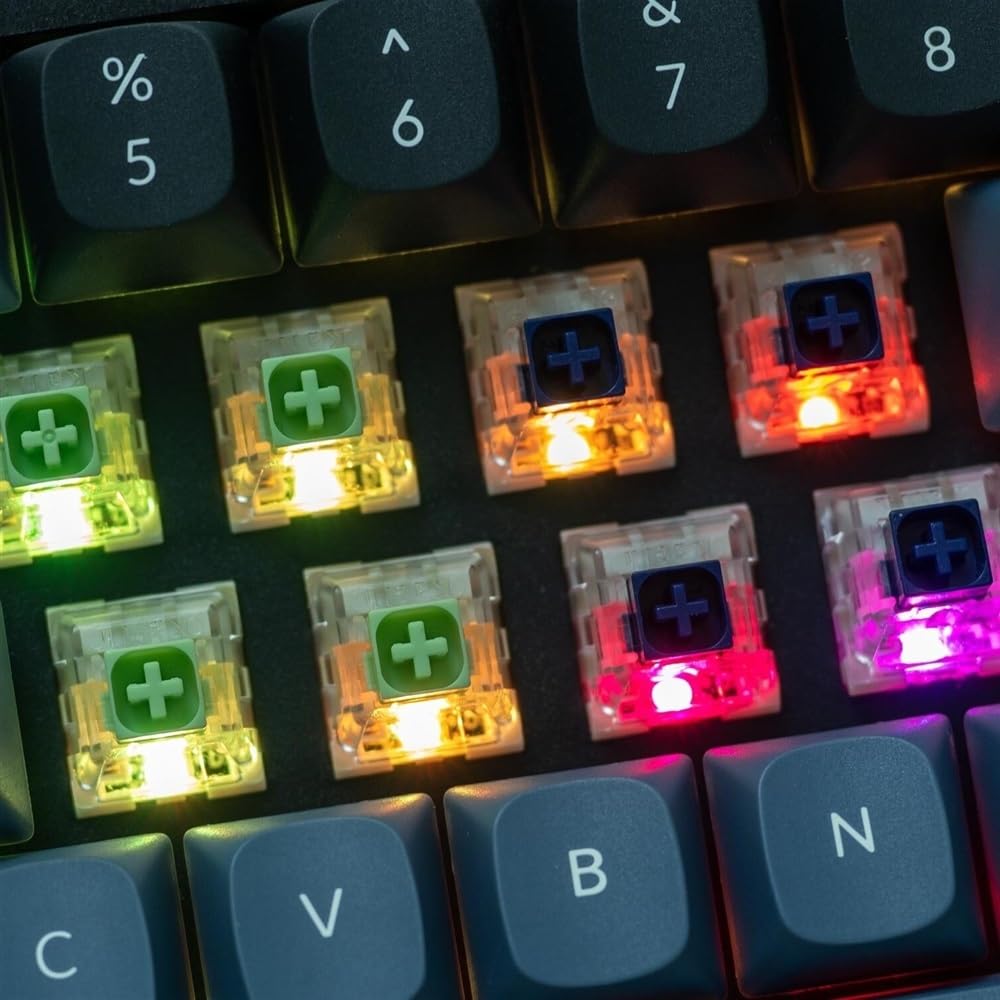 DucKey Kailh Box Navy/Jade Switch, Interrupteur 3Pin Clicky pour Clavier Mécanique Personnalisé (Color : Navy, Size : 90PCS)