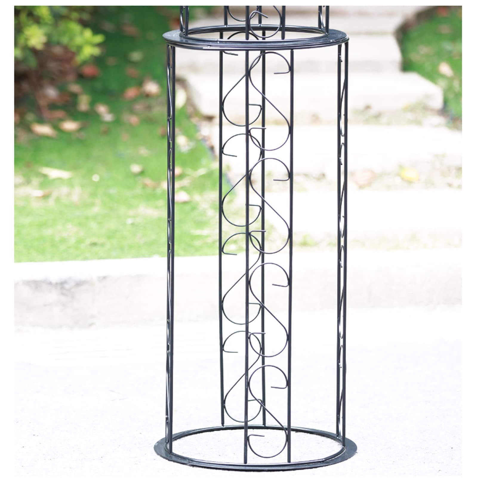 Arceau à rosier Arche de Jardin,Support tuteur métal Colonne,Tuteur Obélisque de Jardin Pieu Tuteurs Plantes Bâtons Treillis,Supports pour Plantes Grimpantes,Fleurs,D'arbustes et de Légumes