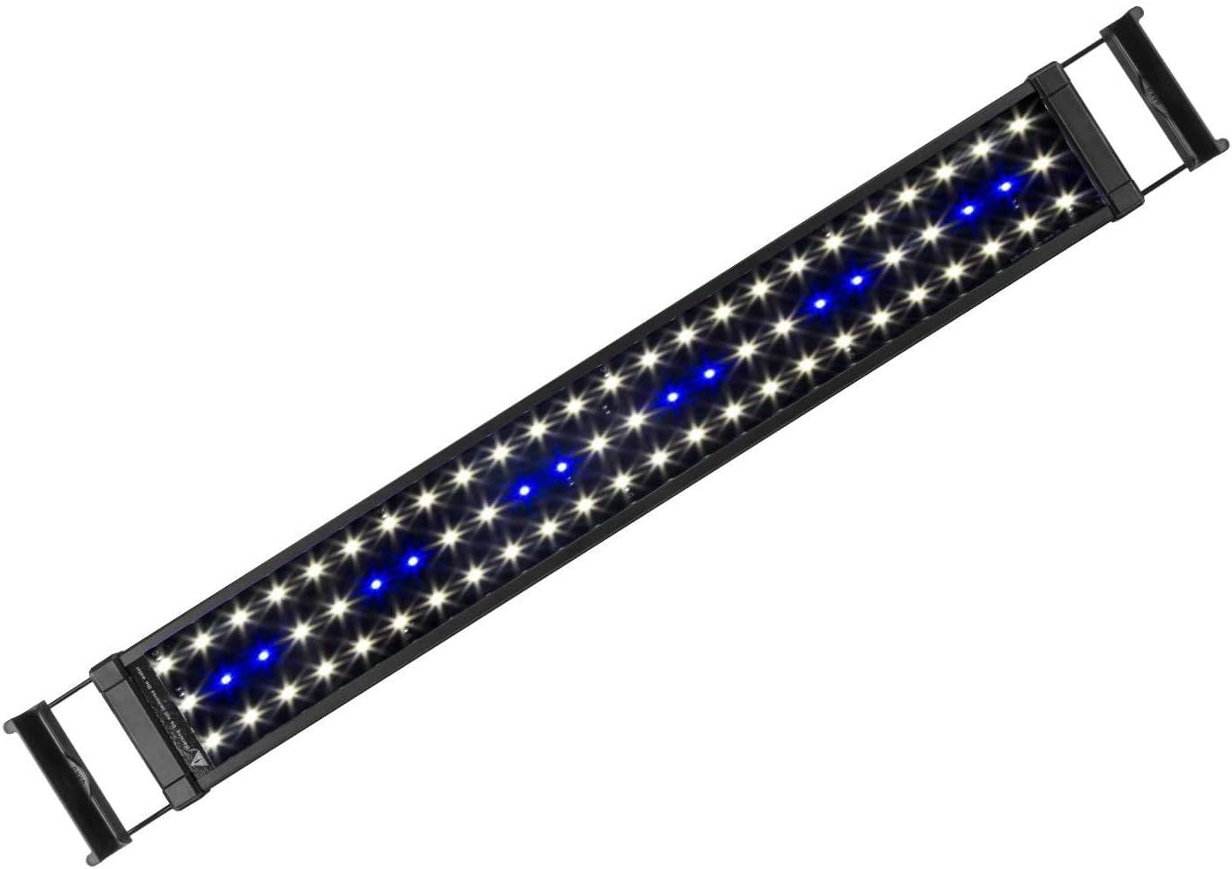 FTALGS LED Aquarium Lights,Fish Tank Light with Extendable Brackets, Blue and White LEDs For Fresh water and Salt Water (80A=28"- 36"(72CM))