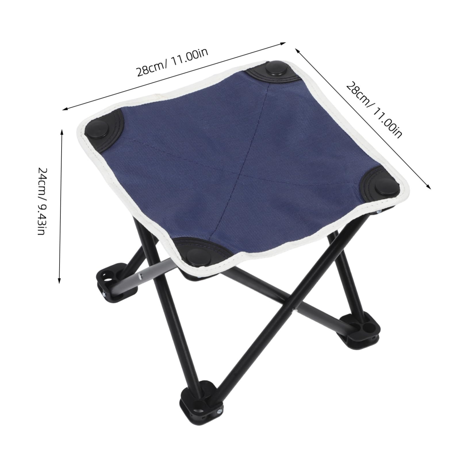 Abaodam Lightweight Portable Folding Stool for Camping Hiking and Fishing Compact Design for Easy Travel Durable and Oxford for Outdoor Leisure Activities
