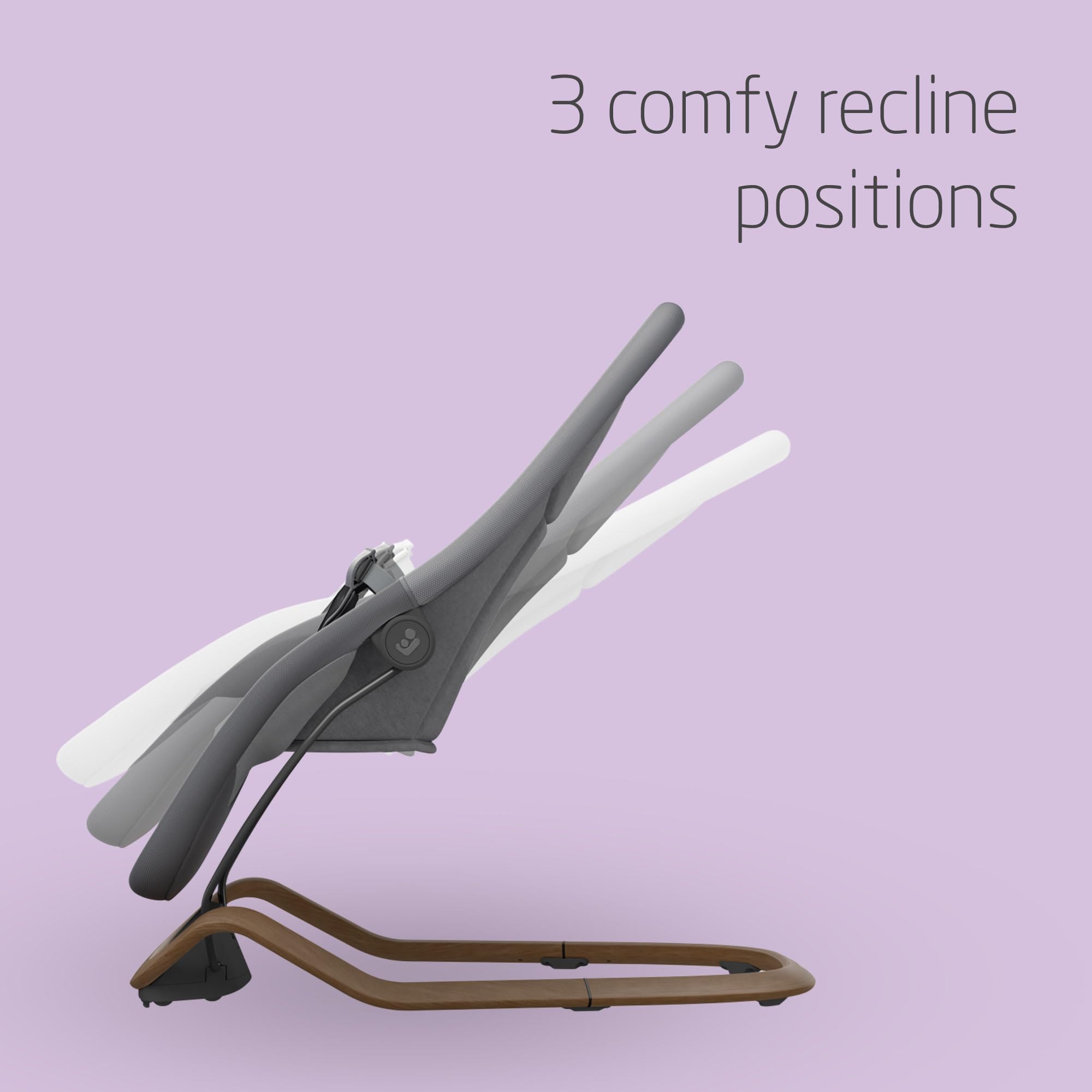 Maxi-Cosi Dove, Baby Bouncer, 0-3 Years, 0-15 kg, Lightweight Baby Bouncer, Foldable, Portable, Natural Bouncing - Image 3