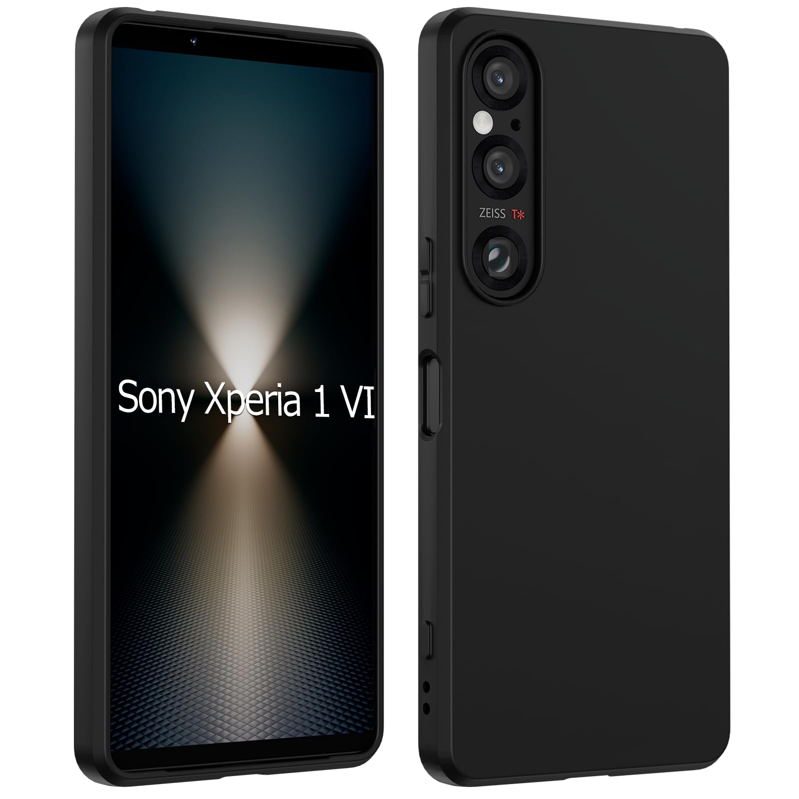 Amazon.co.jp: DIFAYA Xperia 1 VI ケース マットブラック 米軍MIL規格 