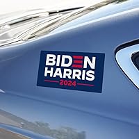 Vista 3 de Biden Harris 2024 - Imán de vinilo para nevera de coche