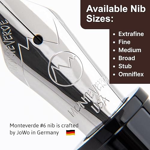 Vista 25 de Monteverde Pluma Estilográfica Aldo Domani Azul - S