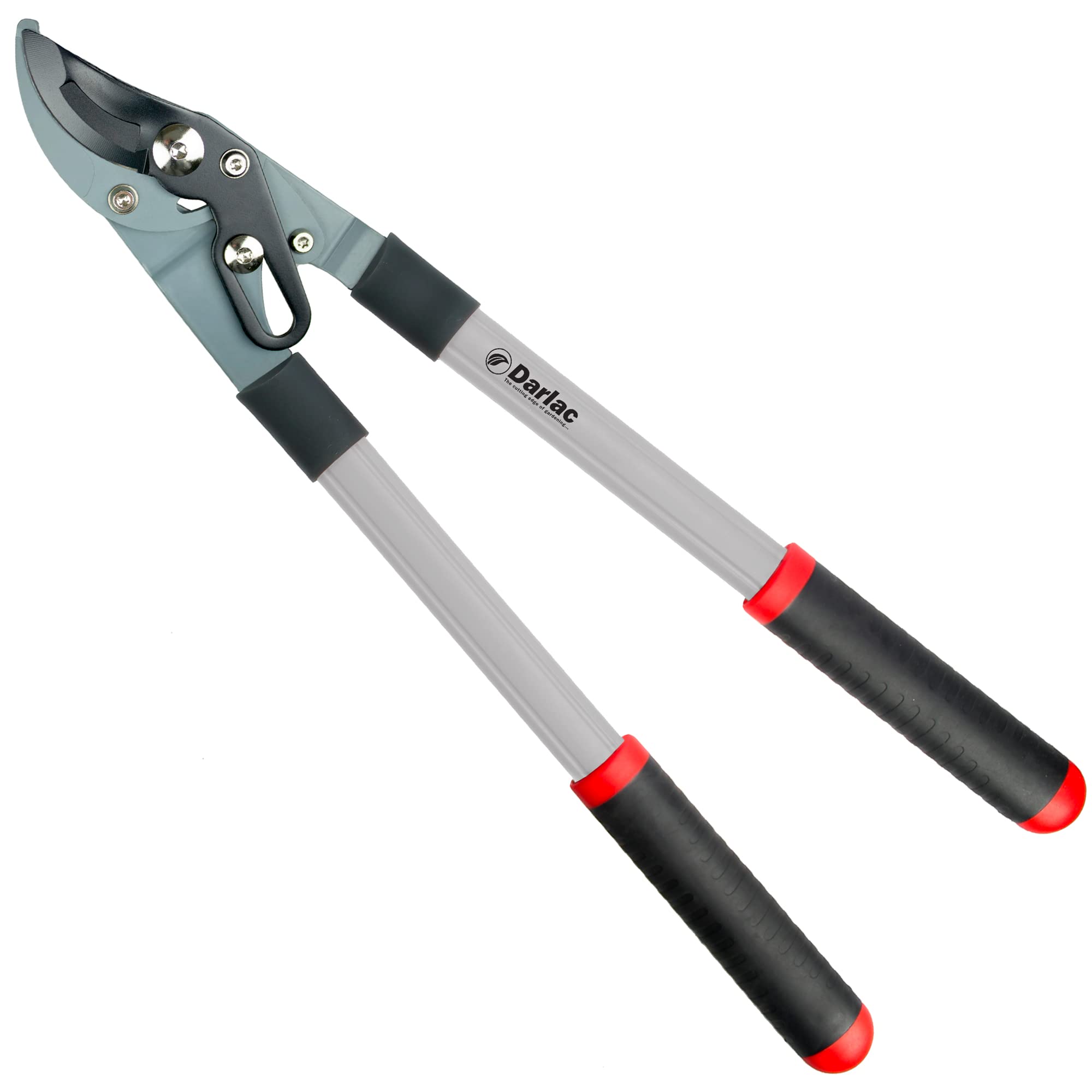 Darlac Compact Bypass Garden Loppers – Double Compound Action to Reduce Effort – 35mm Cut Capacity for Fine Pruning - Lightweight Ideal for Confined Spaces -SK5 High Carbon Steel Blade