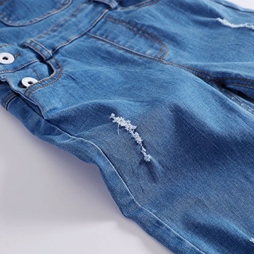 Kidscool Space Baby & Little Boys/Girls Denim Overalls,Jean Workwear,Light Blue,12-18 Months #TOP5