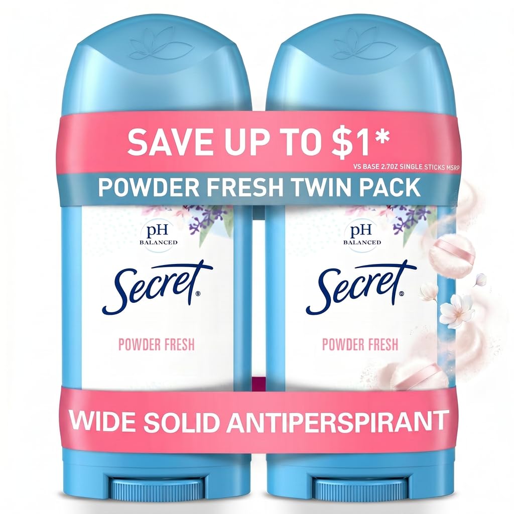 Secret Deodorant - 2 Pack