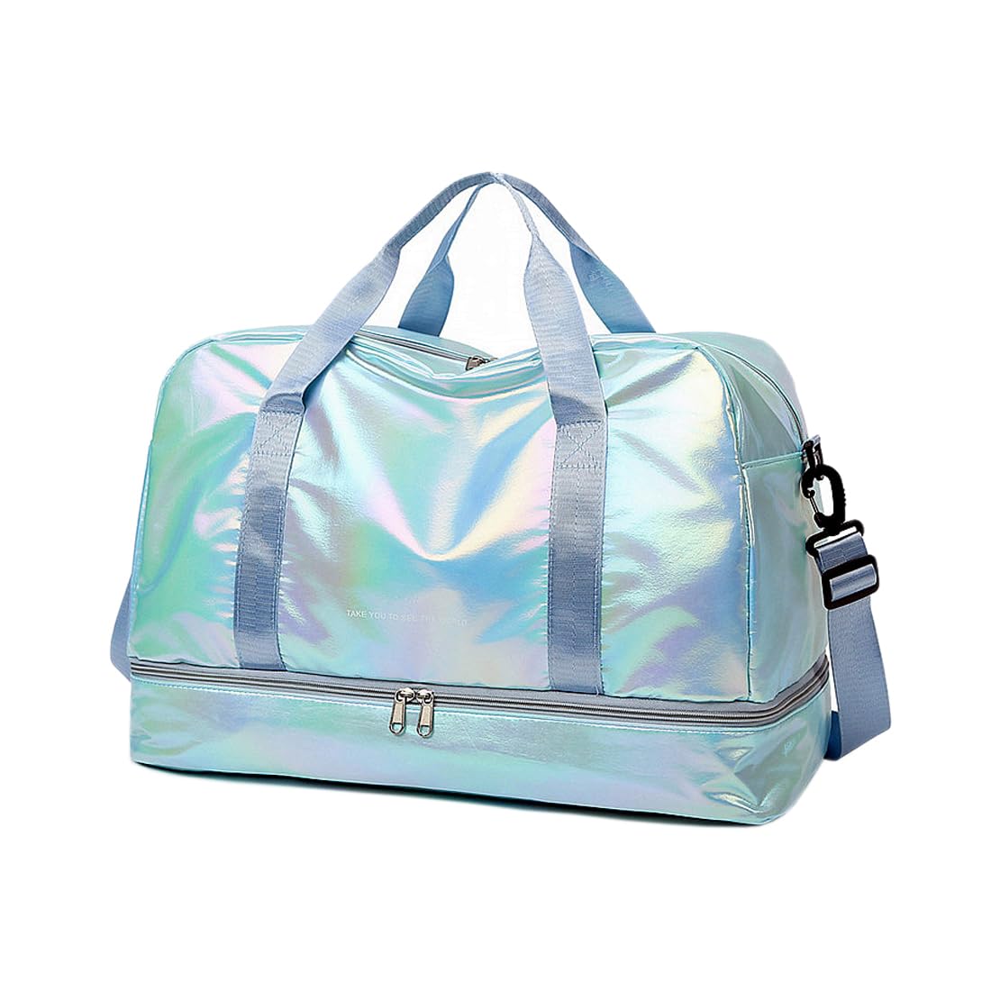 Weekender Bags for Women,Personal Item Travel Bag with Shoes Compartment,Overnight Travel Duffel Bag