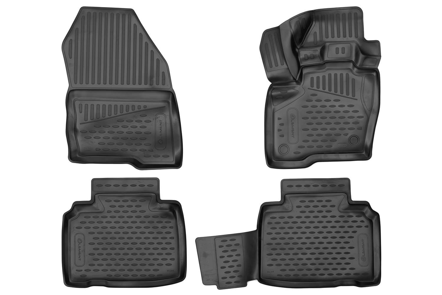 ELEMENT Alfombrillas 3D para Hyundai Tucson III 2015-2021 | SUV | Alfombrillas Coche Originales | 4 Piezas — view 167