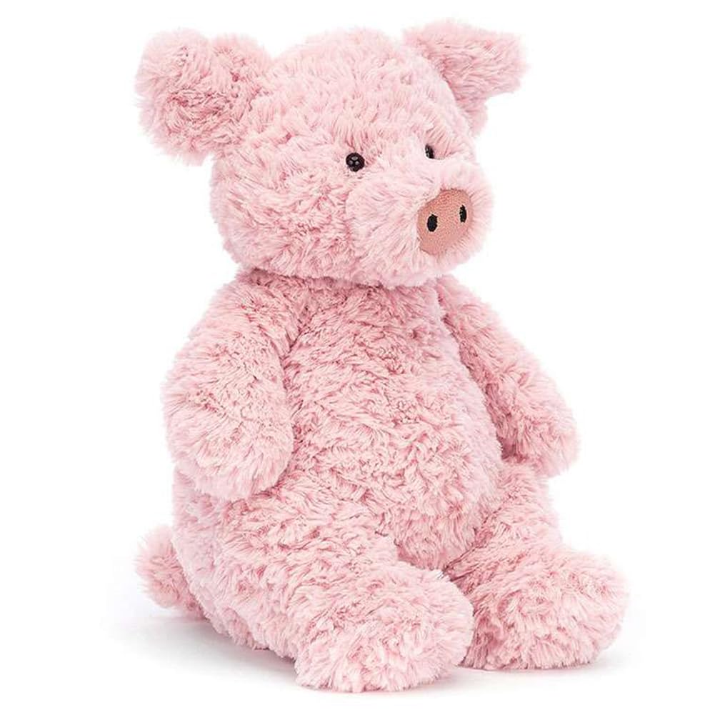 LGWJHCY Pink Pig Plush Doll, Cute Cartoon Plush Figure, Ultra Soft Stuffed Companion, Decorative Plush for Home & Car