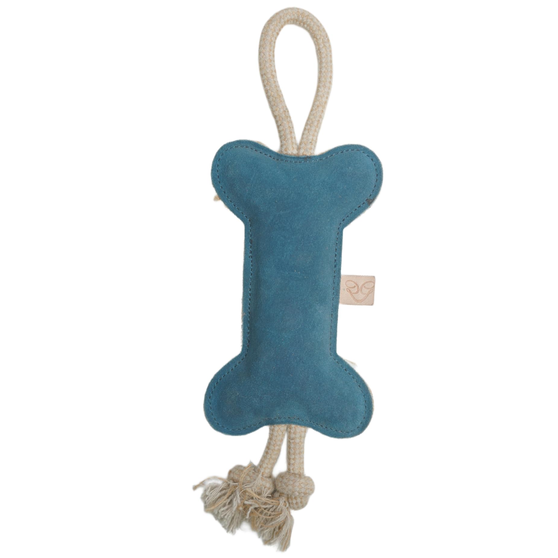 GUTS AND GLORY Dog chew Toys for Teething Bone (Suede Leather and Jute, Light Blue) (B0BRZZ1FFW) Amazon Price History, Amazon Price Tracker