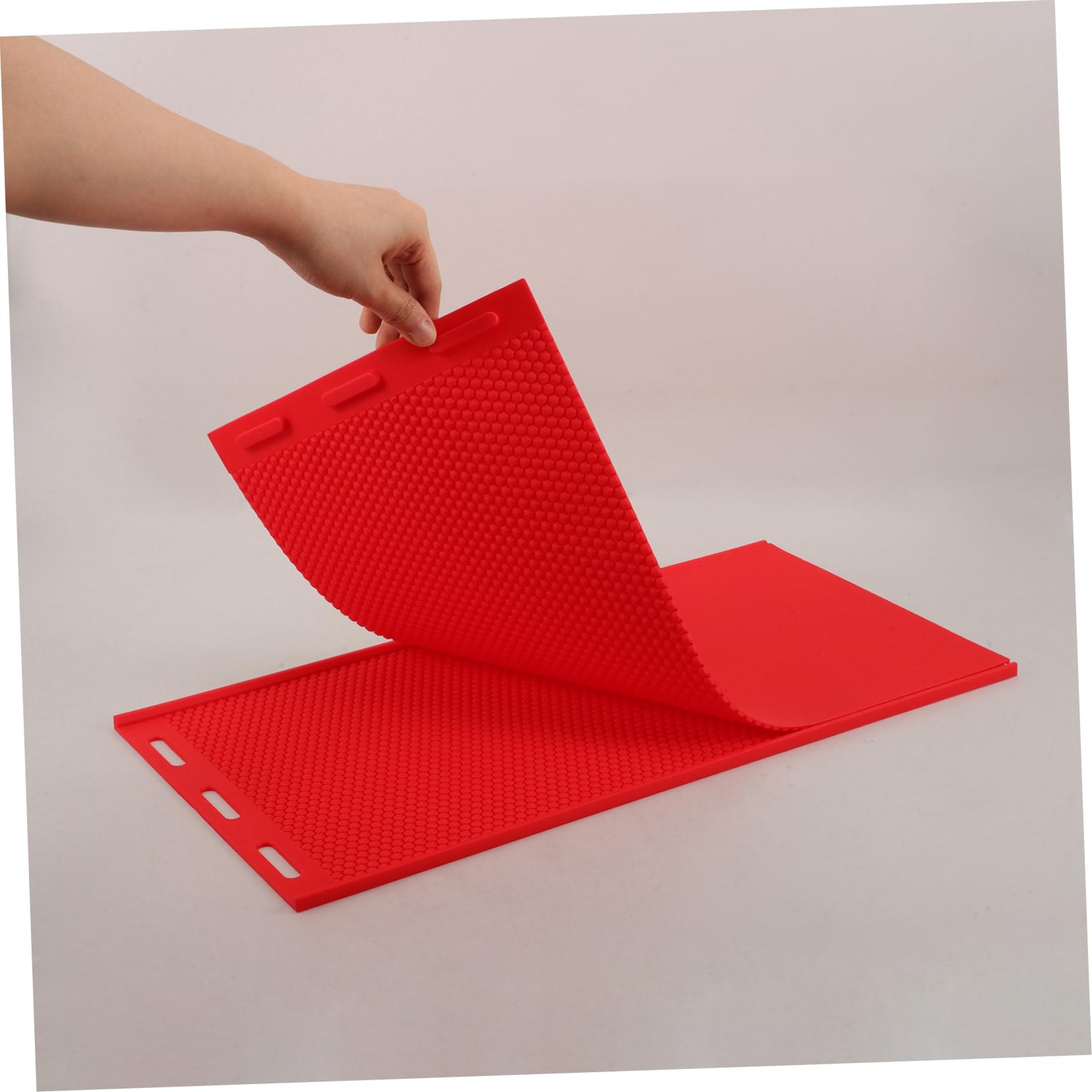 HOMSFOU Stampo in Silicone per Fogli di Cera d Api Stampo Flessibile e Durevole per Goffratura Fai da Te per Colata Facile da Usare e Sformare