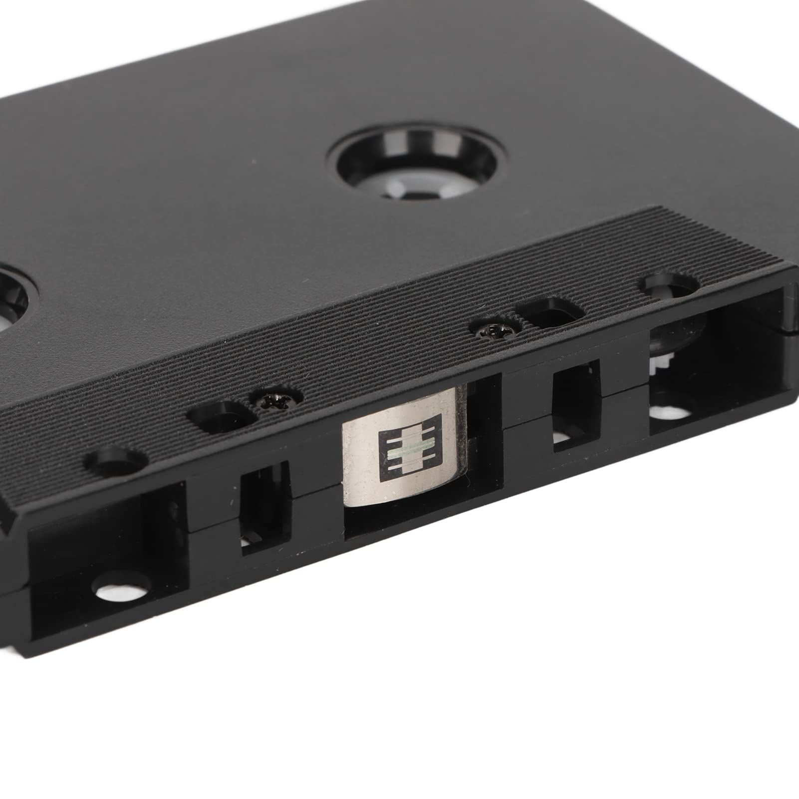 Adapter do kasety kasetowej, 4-kanałowy adapter odtwarzacza kasety samochodowej, 3,5 mm retro zmieniacz taśmy, 24-karatowe pozłacane złącze, do telefonów komórkowych,