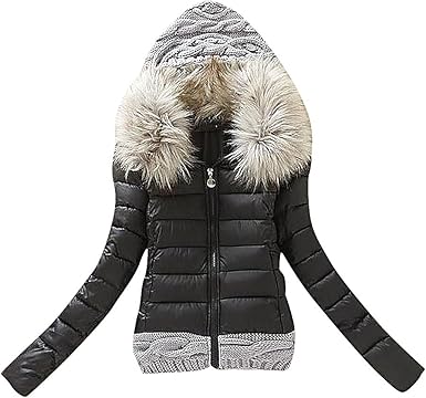 Womens fitted puffer jacket Clearance