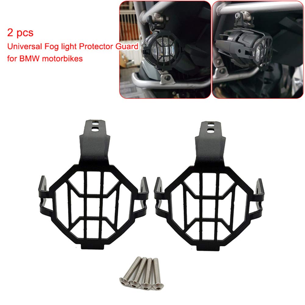 Copertura per fendinebbia per Moto Telaio fendinebbia 2 pezzi telaio fendinebbia per moto griglia refit, griglia per moto paraurti anteriore griglia fendinebbia per R 1200 GSA GS LC ADV F800GS