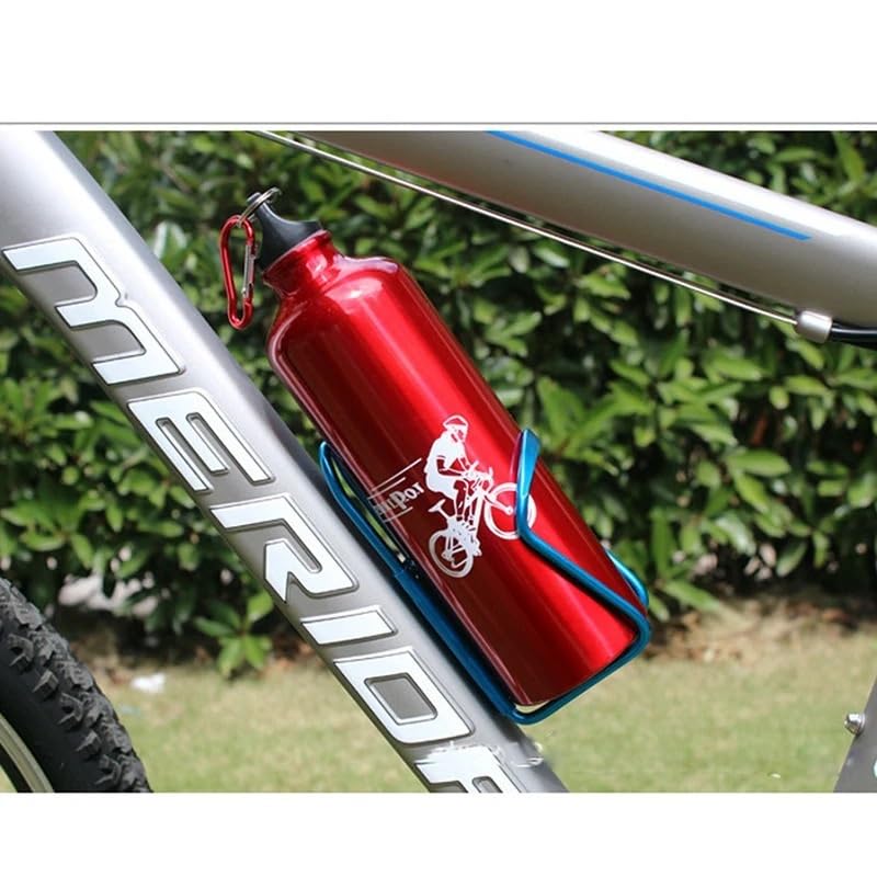 Porte-bidon de vélo bleu en alliage d'aluminium léger pour VTT et route - 2