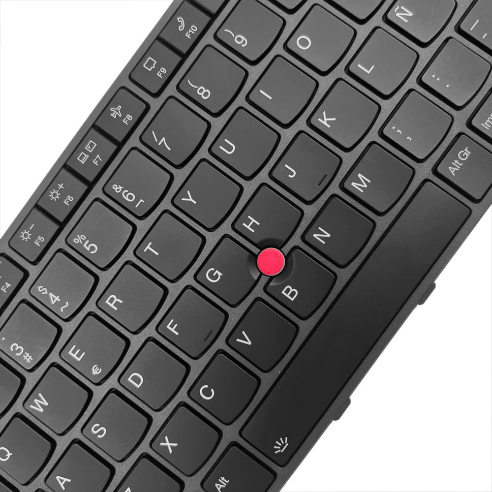 Teclado Español Retroiluminado para Lenovo ThinkPad T14s Gen 3, T14s Gen 4, ThinkPad P14s Gen 3, P14s Gen 4, ThinkPad L14 Gen 3, L14 Gen 4, Retroiluminación Español ISO