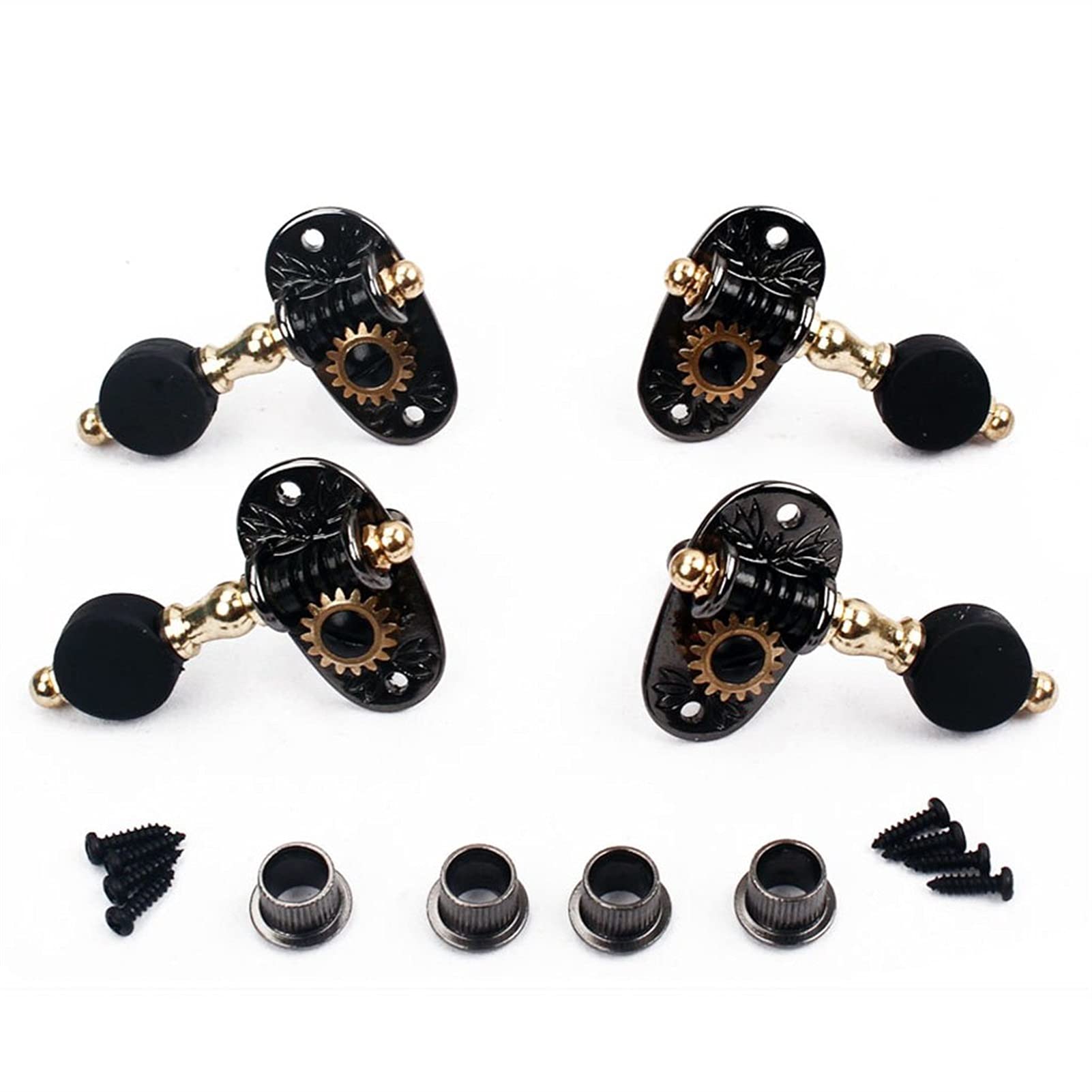 Locking Tuners Verriegelungs-Taste-Tasten-Zeichenfolge Rechts & Linke Tuning-Pegs-Tuner Für 3-Zeichen-Zigarrenbox-Gitarre