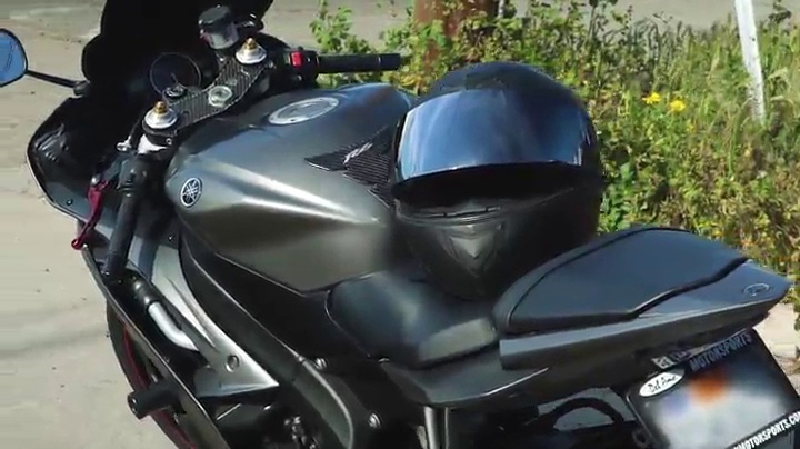 GLX GX11 Full Face Helmet Matte Black