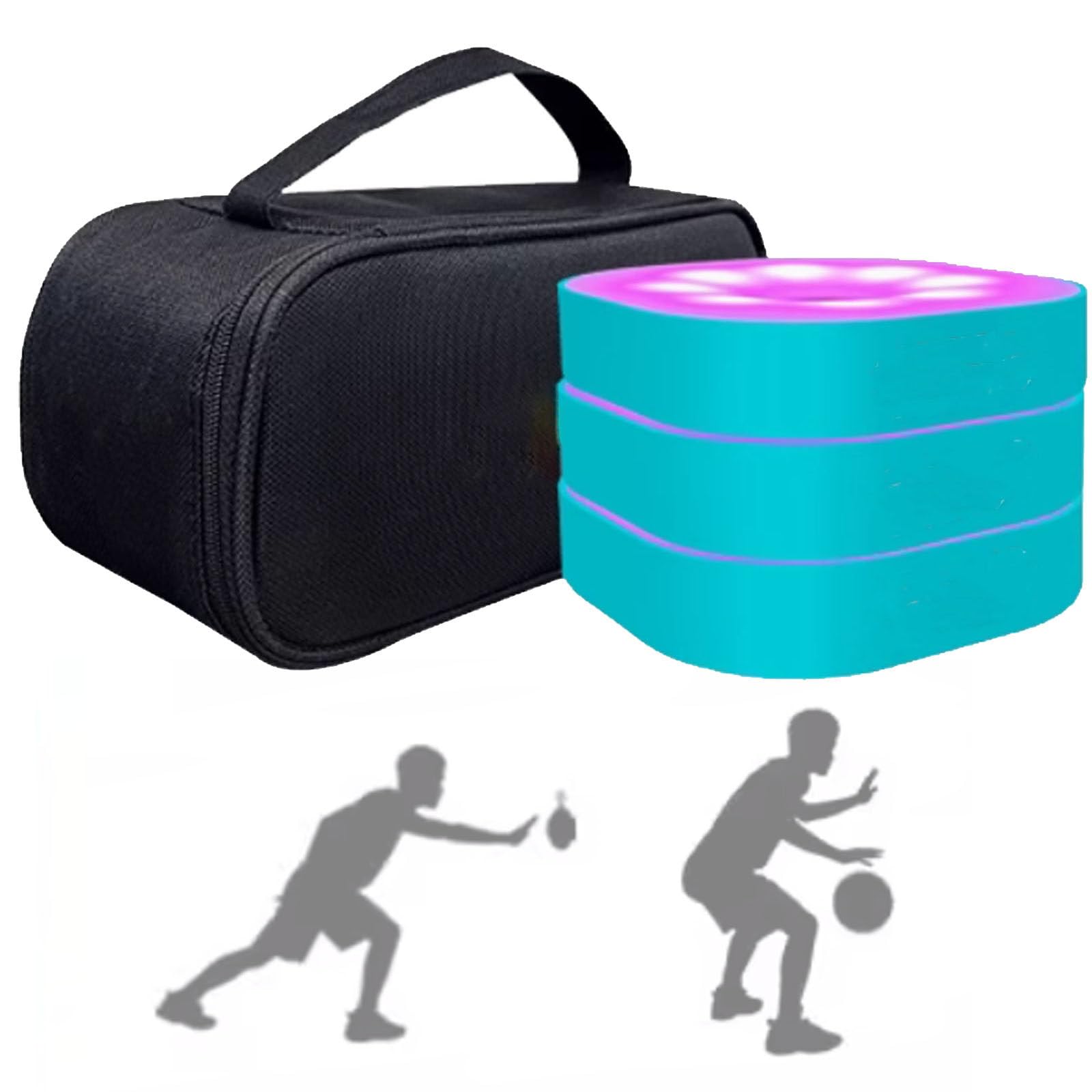 LjyAeono Reaction Training Lights Improves Reaction Speed and Agility，Reaction Training for Athletes, Trainers, Coaches, Fitness Trainers, Physical Educators,Physical Therapy 3lights