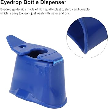 Eye Drop Applicator Portable Autodrop Eyedrop Guide Aids Bottle Holder Tool for Elderly, Children