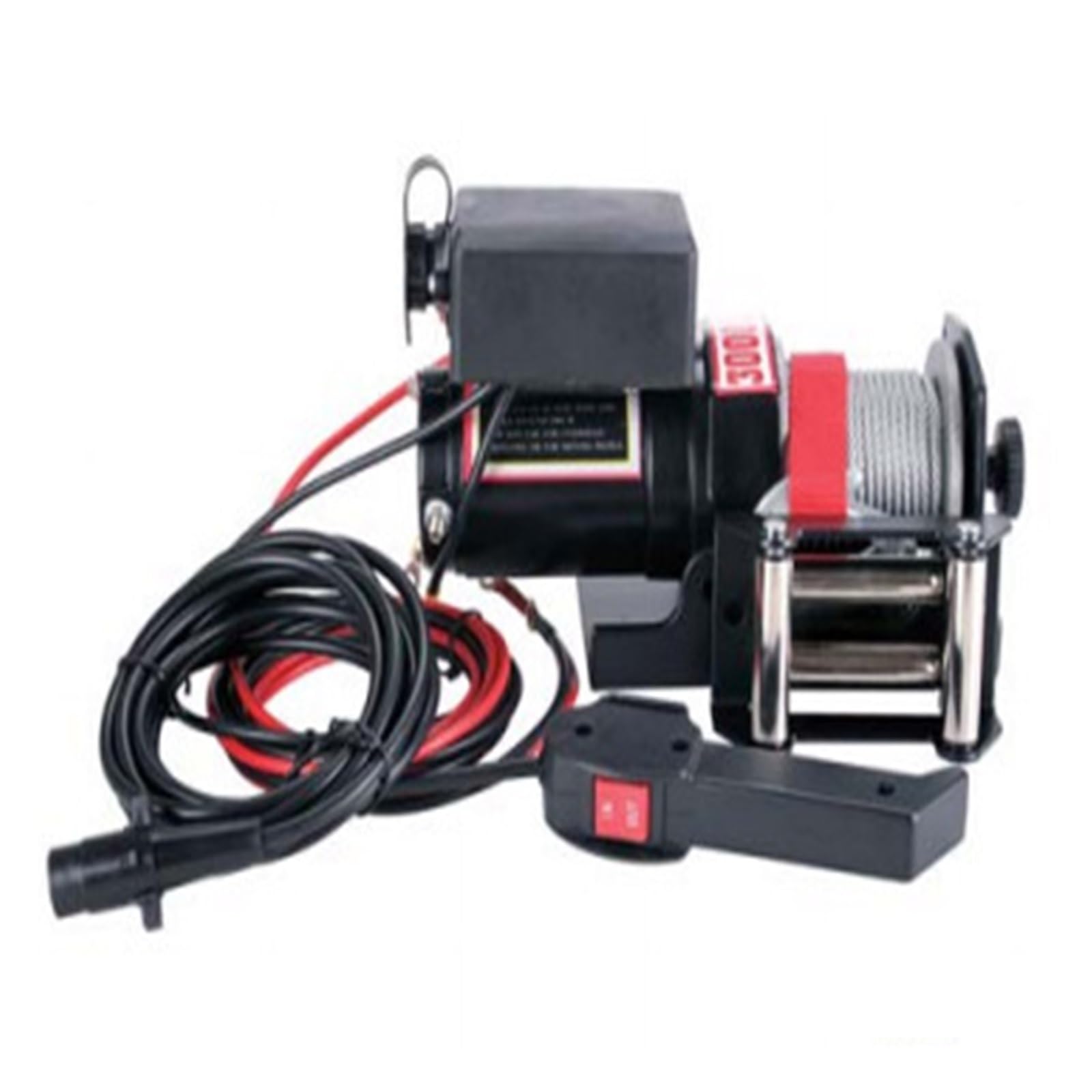 Verricello Elettrico Da 3000 Libbre 12v Speciale For Auto E Moto
