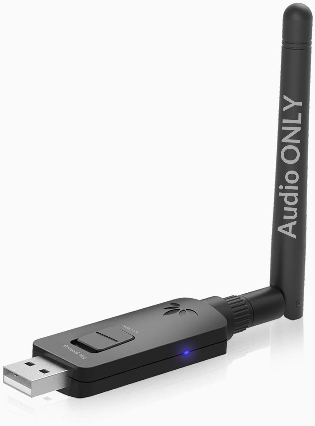 Avantree DG60 Long Range USB Bluetooth 5.0 Audio Adapter for PC PS4 Mac Laptop, Superior Sound Wireless Audio Dongle, aptX Low Latency Transmitter for Headphones Speakers, 164FT/50M
