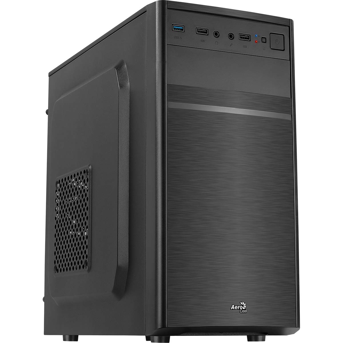 AeroCool CS107 V2 MicroATX PC Case Side Window 3 x 120mm FRGB Fan CS107V2 Black — view 28