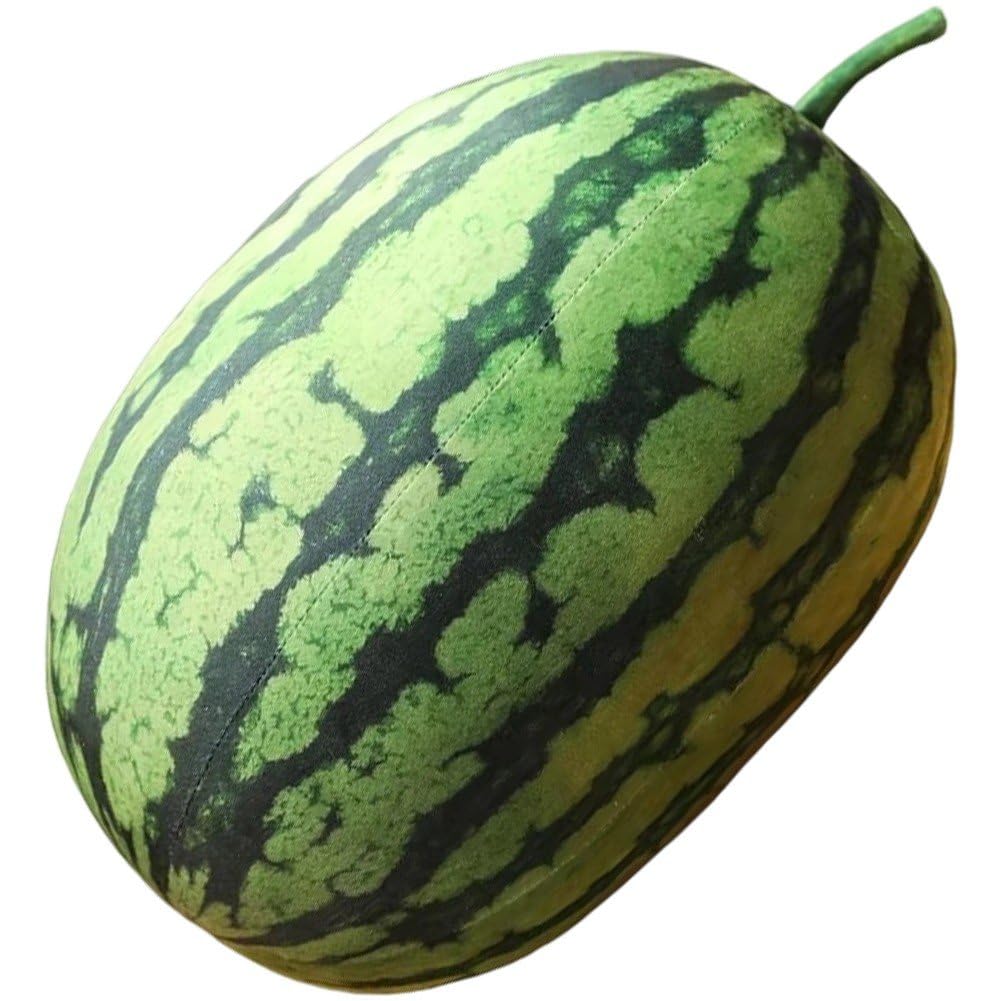 Luxylei Plush Watermelon Pillow Fruit Shaped Pillows Watermelon Shaped Throw Pillow Cute Stuffed Fruit Cushion Hug Toy Decorative Pillow Home Decor