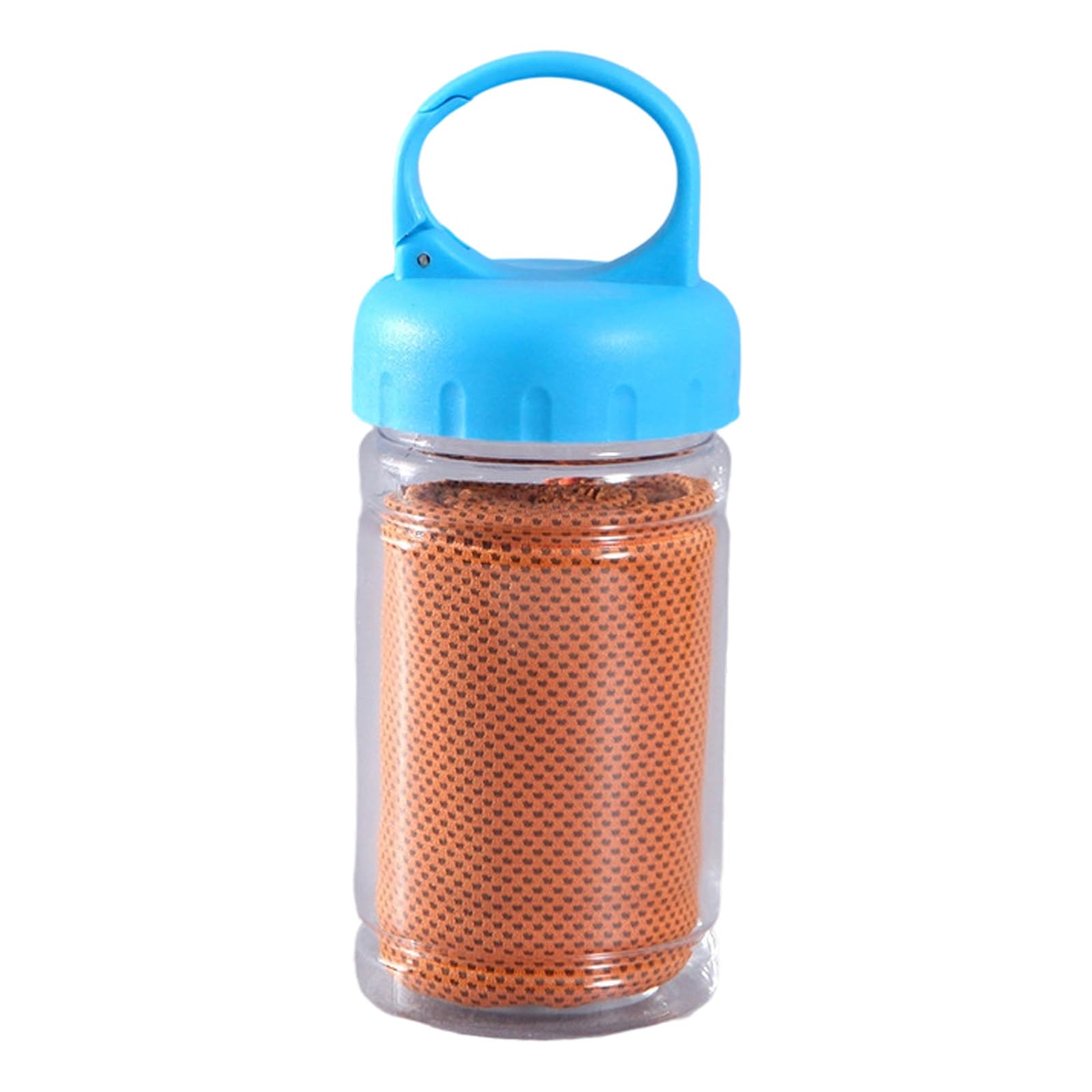TRQQWPM Cooling Towel 30x100cm Dry Breathable Polyester Towel with Bottle for Running Gym Workout Camping Hiking Swimming Dry Gym Polyester Running Fitness