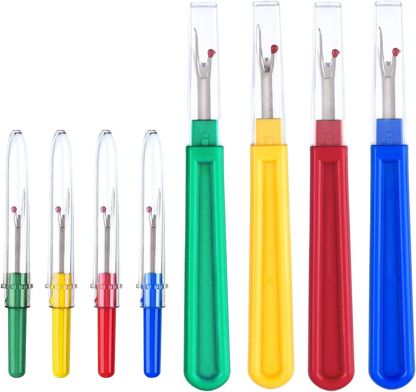 Kit Tagliafilo Per Cucito - 8 Pezzi Con Seam Ripper, Taglia Asole E Accessori Per Lavori Di Precisione - Foto 2