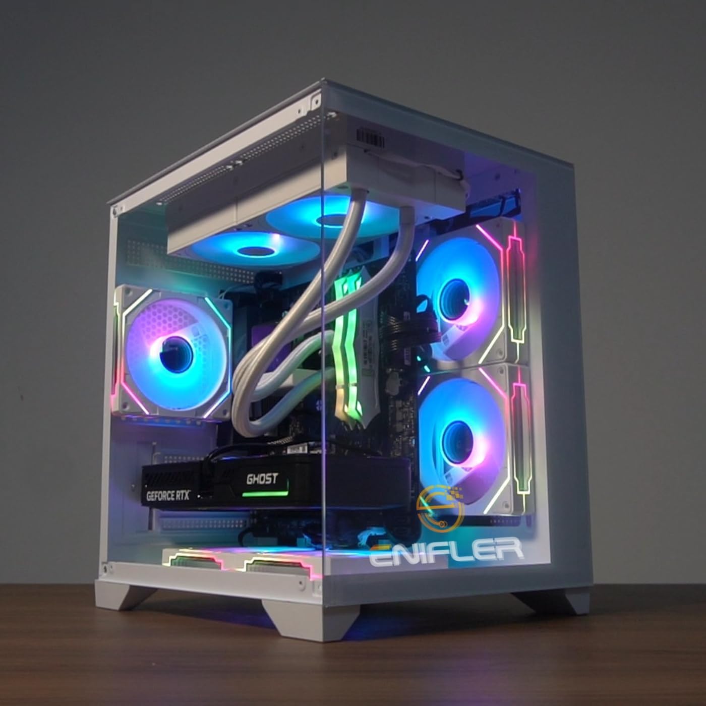 AMD PC Gamer Completo Ryzen 5 5500, RTX 3050, 16GB DDR4, SSD 480GB, 600W 80 Plus, Monitor 21.5", Windows 11 Pro, PNZKOB1O-E AMD PC Gamer Completo Ryzen 5 5500, RTX 3050, 16GB DDR4, SSD 480GB, 600W 80 Plus, Monitor 21.5", Windows 11 Pro, PNZKOB1O-E