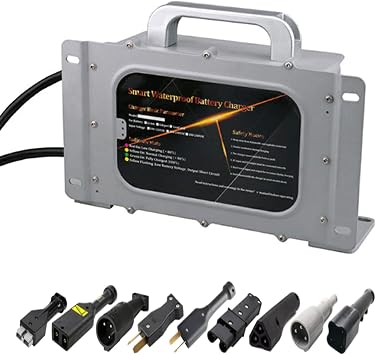 36Volt 25 Amp Club Car Battery Charger Aluminium Casting Golf Cart Battery Charger for 36V Club Car Golf Carts