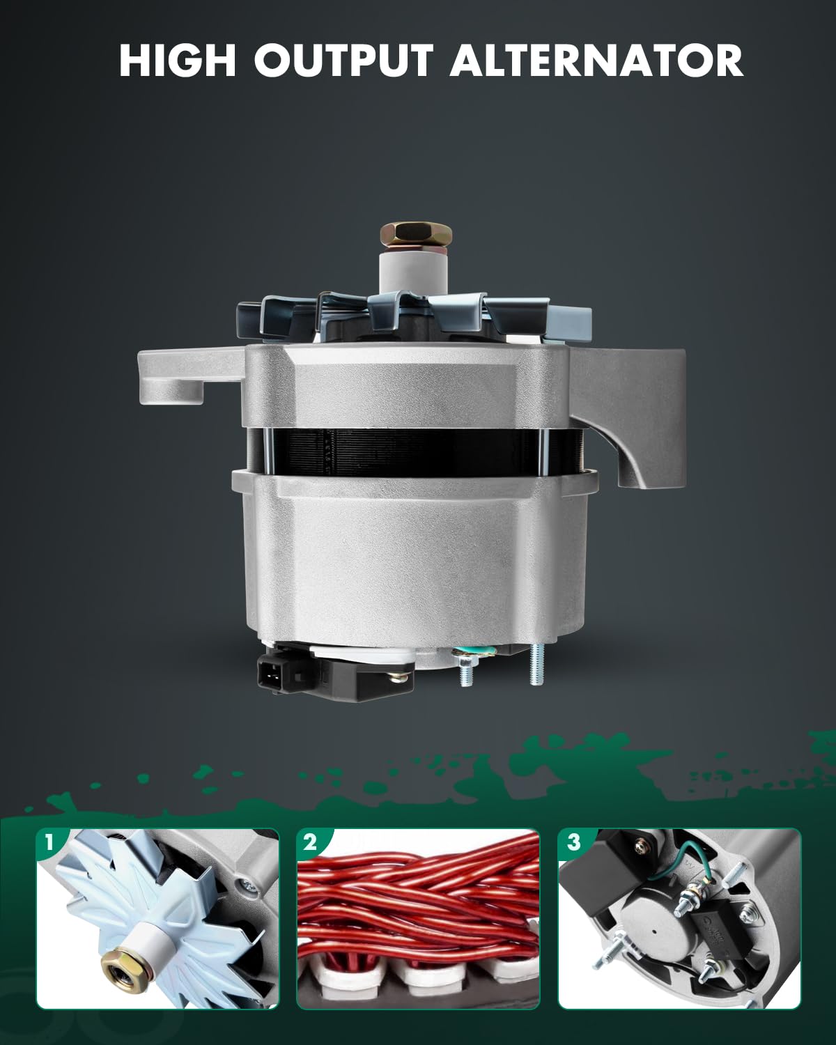 Amazon.com: SCITOO Alternators 110611 Compatible Fit for Thermo